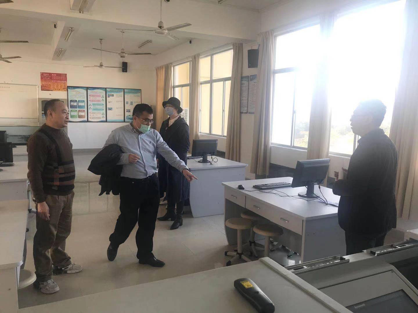 我院院领导带队开展寒假放假前 安全大检查