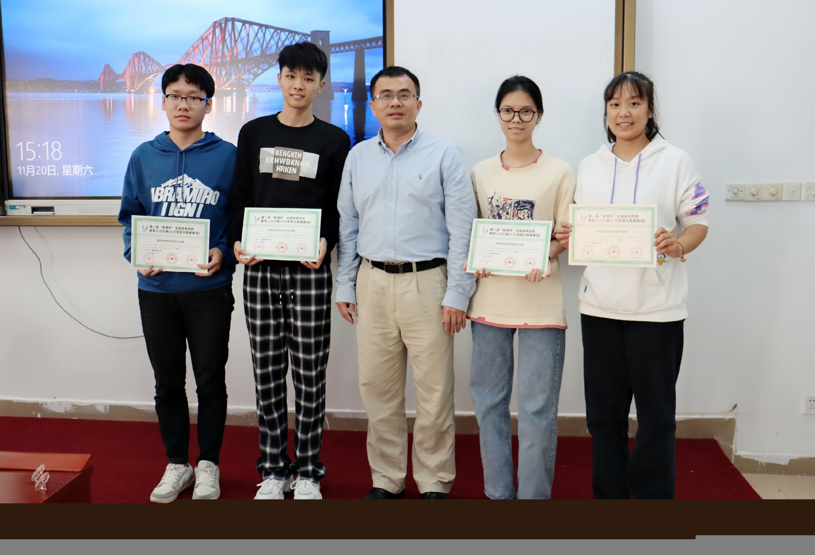 我院学子在第二届“新道杯”全国高等院校数智人力大赛中喜获佳绩