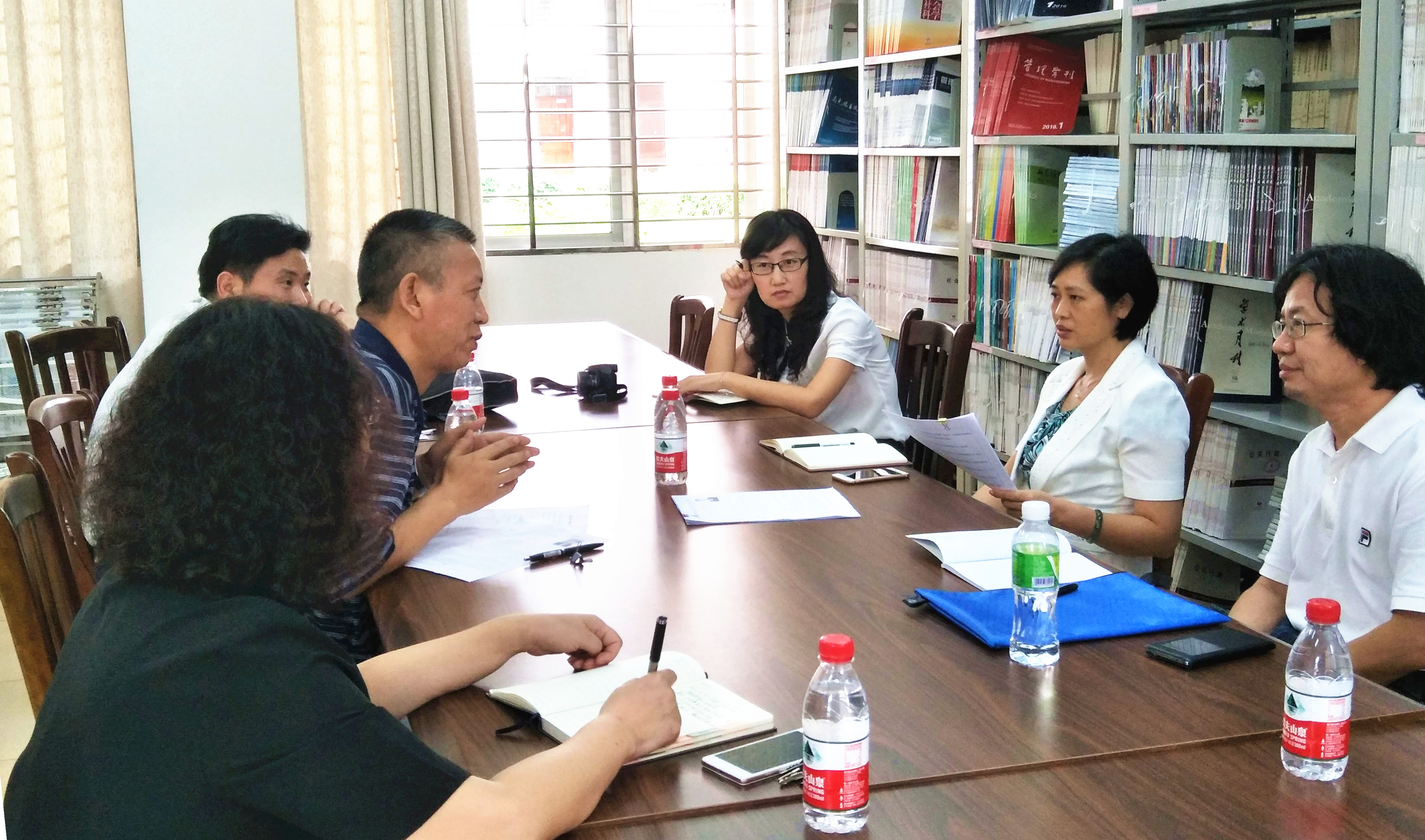 过建春副校长到我院调研