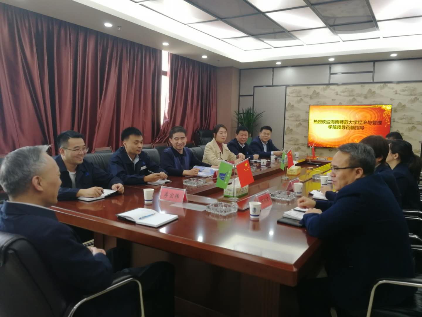 我院与河南第一建筑集团公司合作创建社会实践教学基地