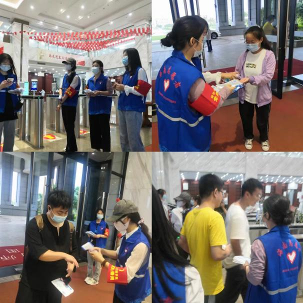 我校研究生会联合学院研究生党支部和研究生会开展“疫情防控·党员先行”主题志愿实践