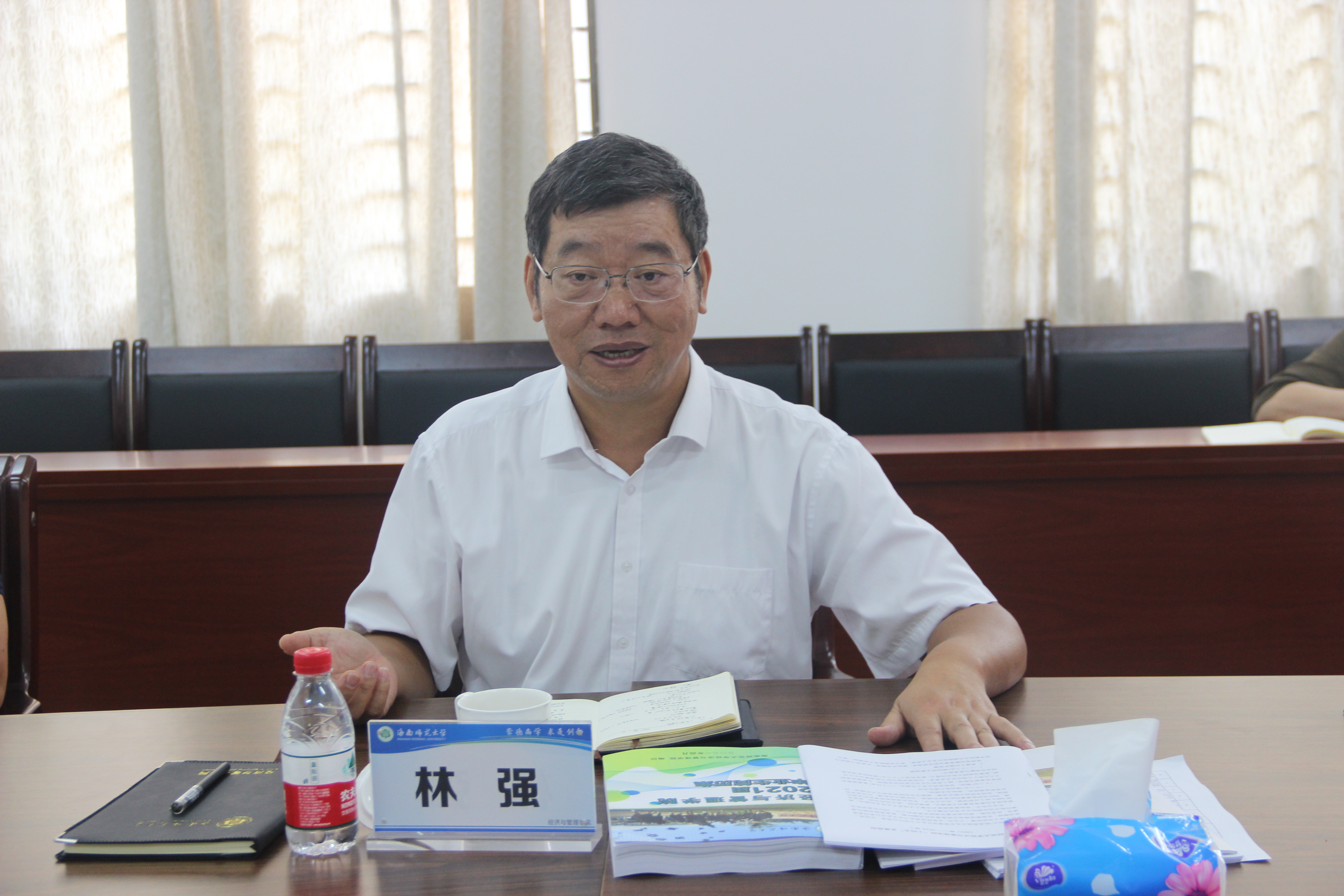 校长林强到我院调研